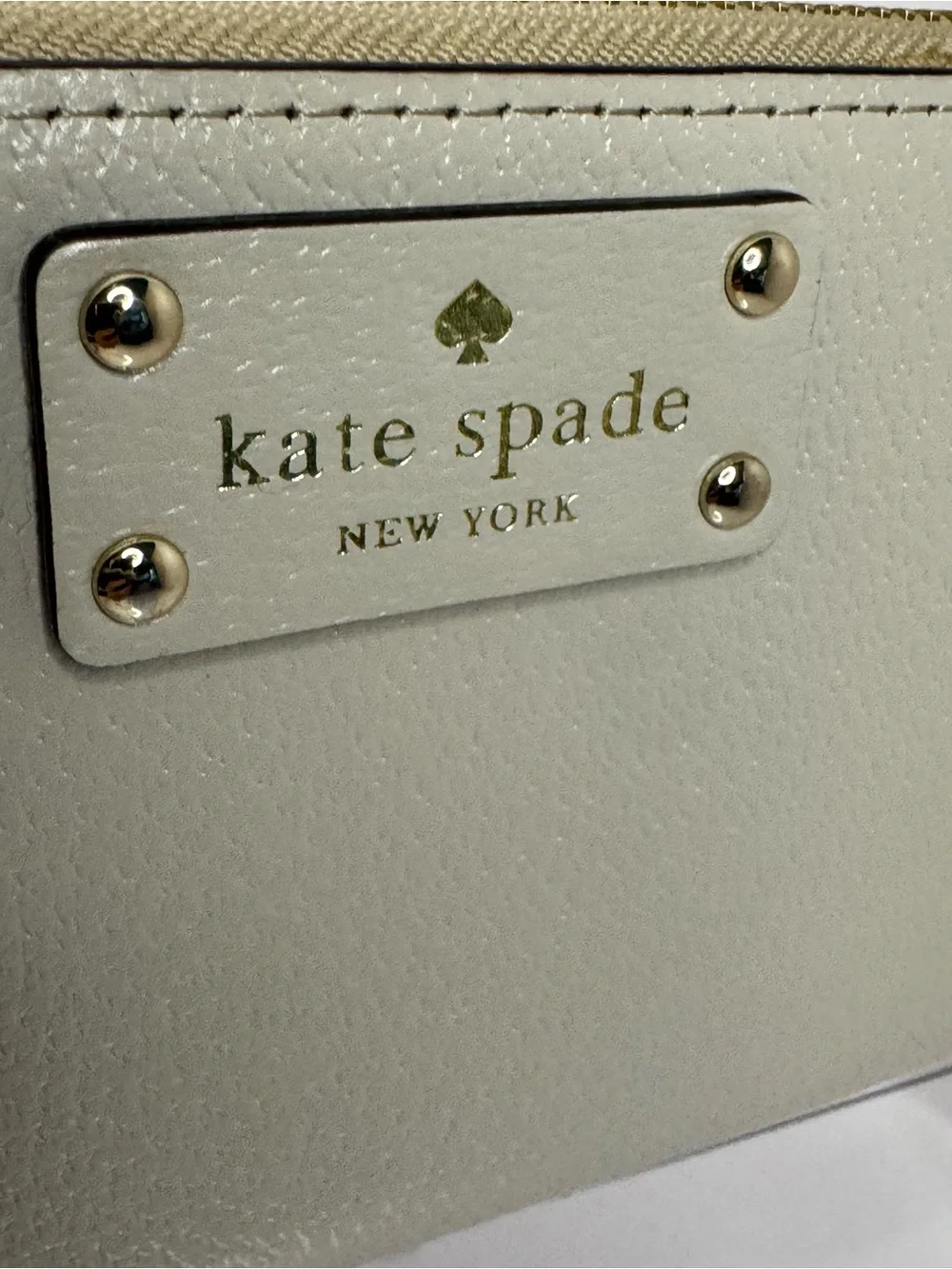 #410 Kate Spade New York Wellesley Neda Leather Zip Around Long Wallet